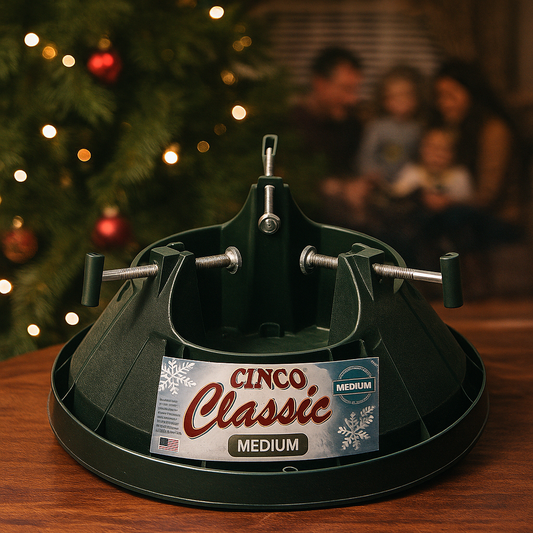 Cinco Classic Christmas Tree Stand-Medium 6ft-10ft