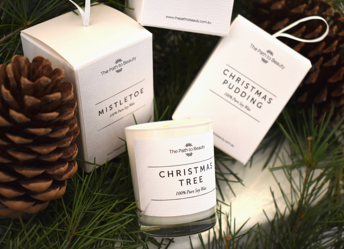 Christmas Tree Scented Candle - Mini